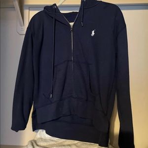 womens polo zip up sweater